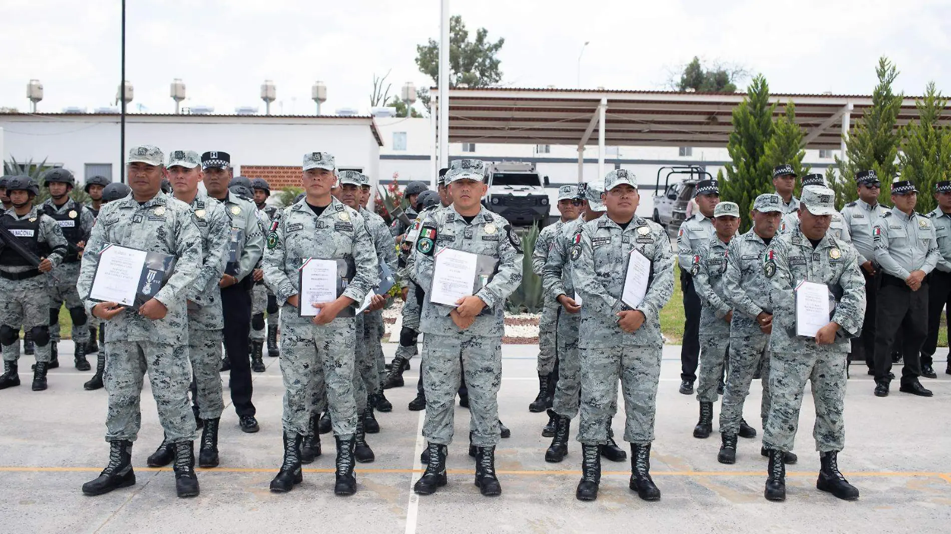 Reconocimiento a Guardia Nacional, SLP